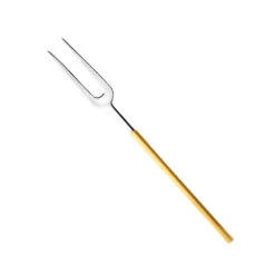 Vista Alegre Domo Handle Matt Gold Meat Serving Fork