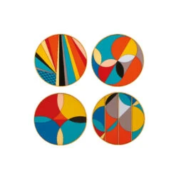 Vista Alegre Futurismo Coasters - Set Of 4