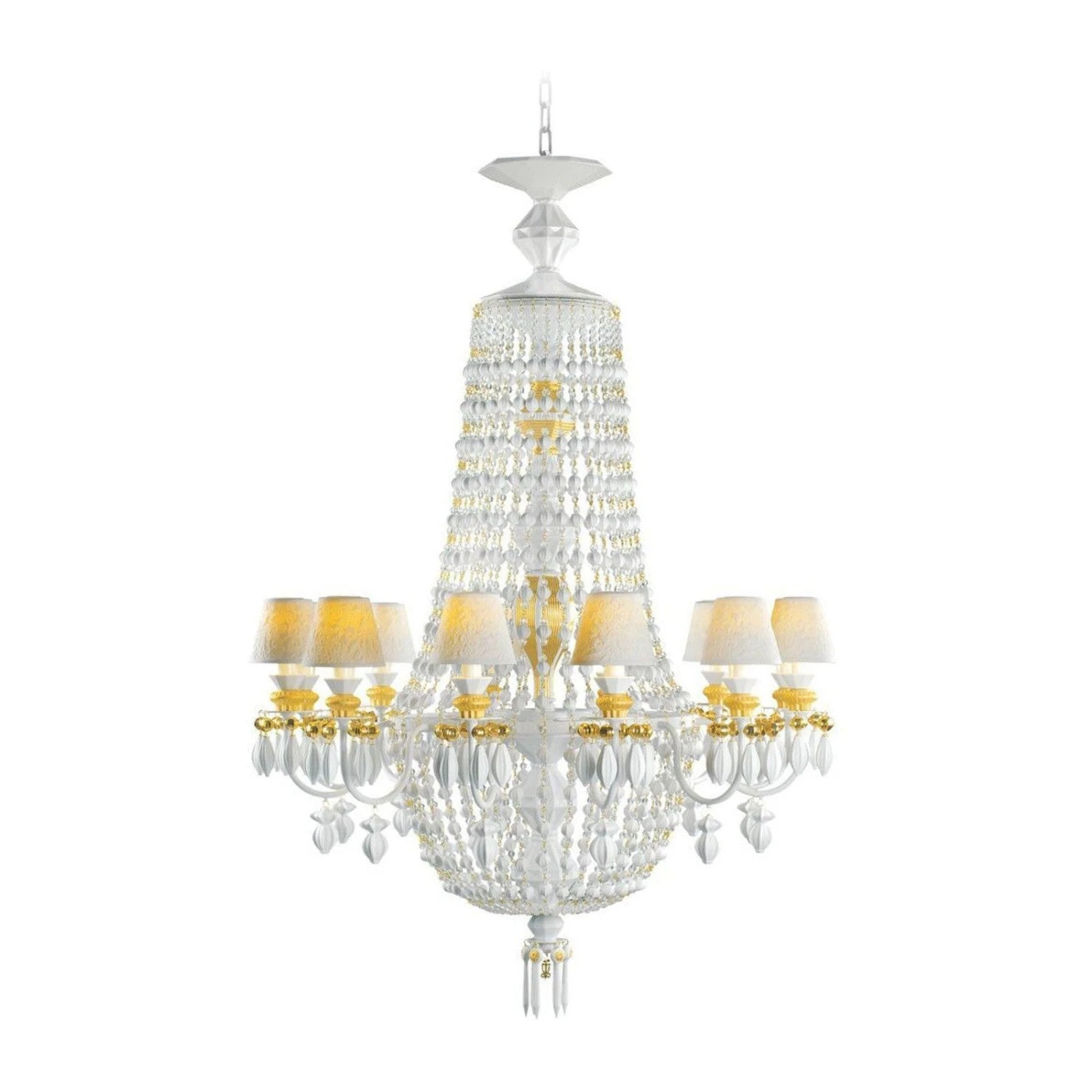 Lladro Winter Palace 12 Lights Chandelier (US) 1 Lladro Winter Palace 12 Lights Chandelier (US)