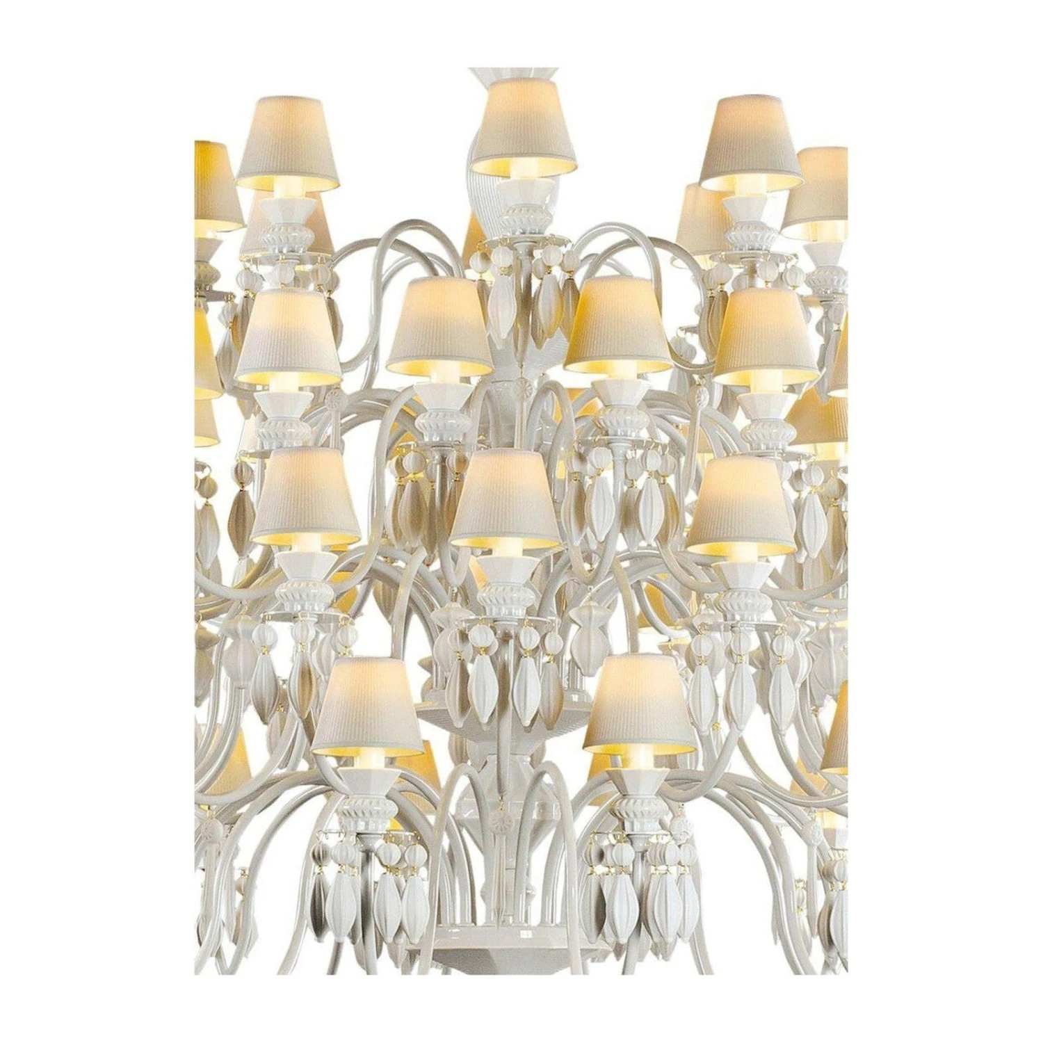 Lladro Belle De Nuit 56 Lights Chandelier (US) 7 Lladro Belle De Nuit 56 Lights Chandelier (US) - Image 7