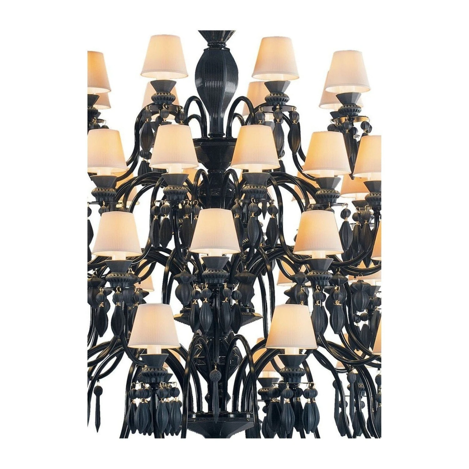 Lladro Belle De Nuit 56 Lights Chandelier (US) 5 Lladro Belle De Nuit 56 Lights Chandelier (US) - Image 5