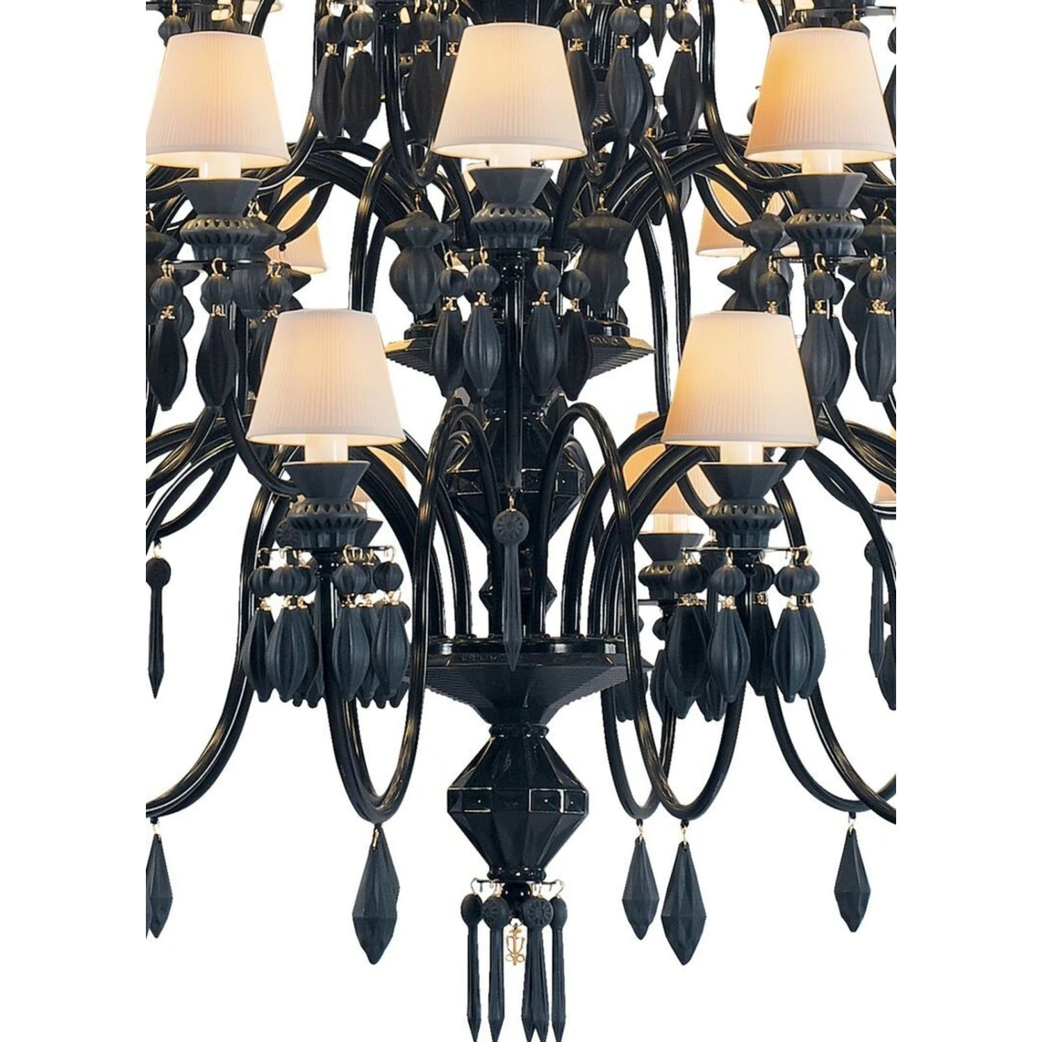 Lladro Belle De Nuit 56 Lights Chandelier (US) 2 Lladro Belle De Nuit 56 Lights Chandelier (US) - Image 2