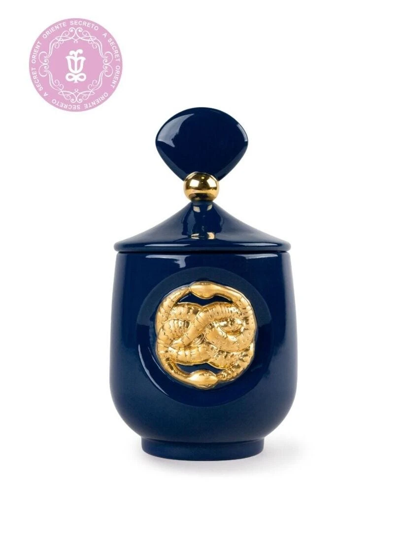 Lladro Snake Candle Luxurious Animals - A Secret Orient Scent 1 Lladro Snake Candle Luxurious Animals - A Secret Orient Scent