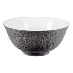 Raynaud Mineral Irise Dark Grey Small Chinese Soup Bowl