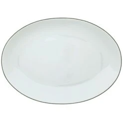 Raynaud Monceau Empire Green Pickle Dish