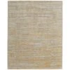 Feizy Eastfield 69FQF Modern Abstract In Yellow/Ivory/Gold
