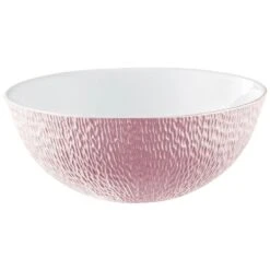 Raynaud Mineral Irise Nacre / Mother Of Pearl Calabash Shaped Salad Bowl