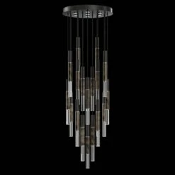 Fine Art Antonia 31"W Round Pendant 24 Fine Art Antonia 31"W Round Pendant -Grayson-Living 100018 121