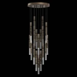 Fine Art Antonia 31"W Round Pendant 27 Fine Art Antonia 31"W Round Pendant -Grayson-Living 100018 211