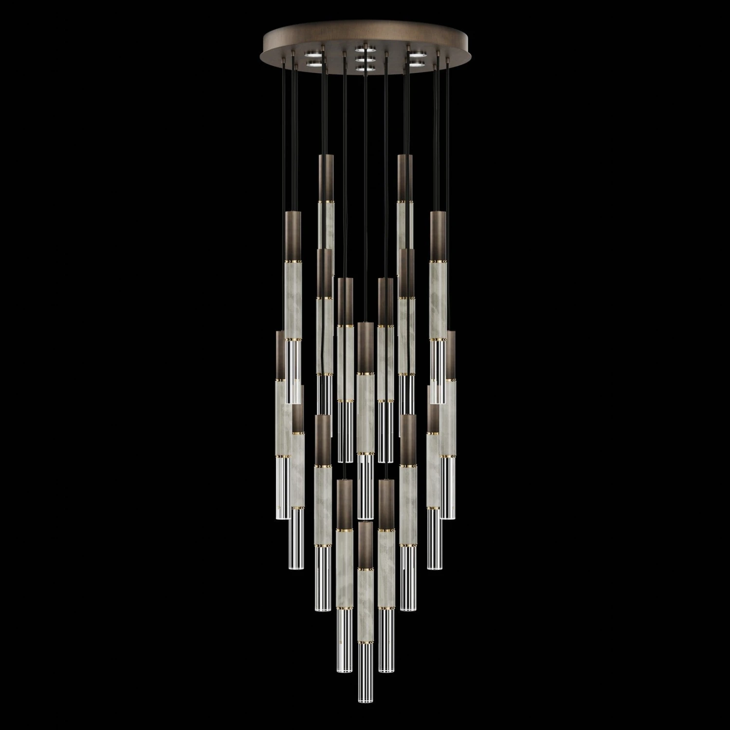 Fine Art Antonia 31"W Round Pendant 9 Fine Art Antonia 31"W Round Pendant - Image 9