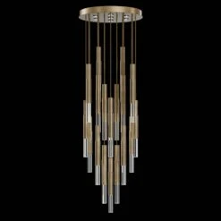 Fine Art Antonia 31"W Round Pendant 32 Fine Art Antonia 31"W Round Pendant -Grayson-Living 100018 310