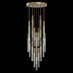 Fine Art Antonia 31"W Round Pendant 34 Fine Art Antonia 31"W Round Pendant -Grayson-Living 100018 312