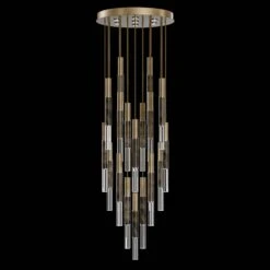 Fine Art Antonia 31"W Round Pendant 36 Fine Art Antonia 31"W Round Pendant -Grayson-Living 100018 321