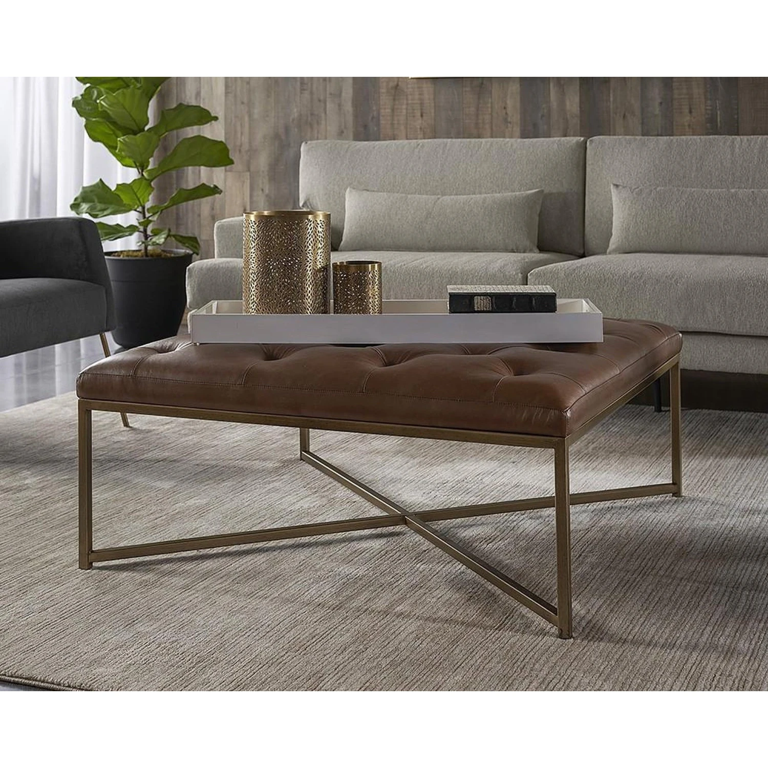 Sunpan Endall Ottoman 11 Sunpan Endall Ottoman - Image 11