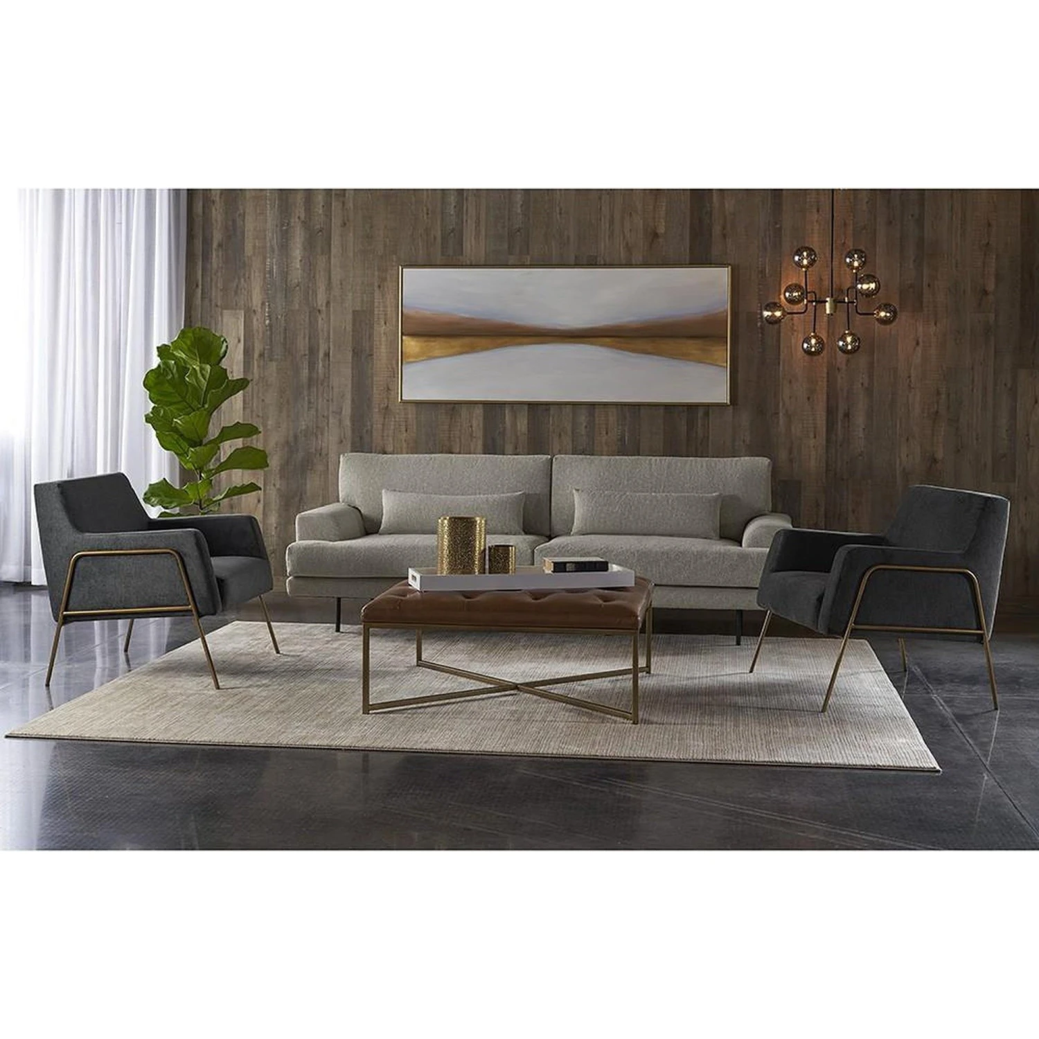 Sunpan Endall Ottoman 12 Sunpan Endall Ottoman - Image 12