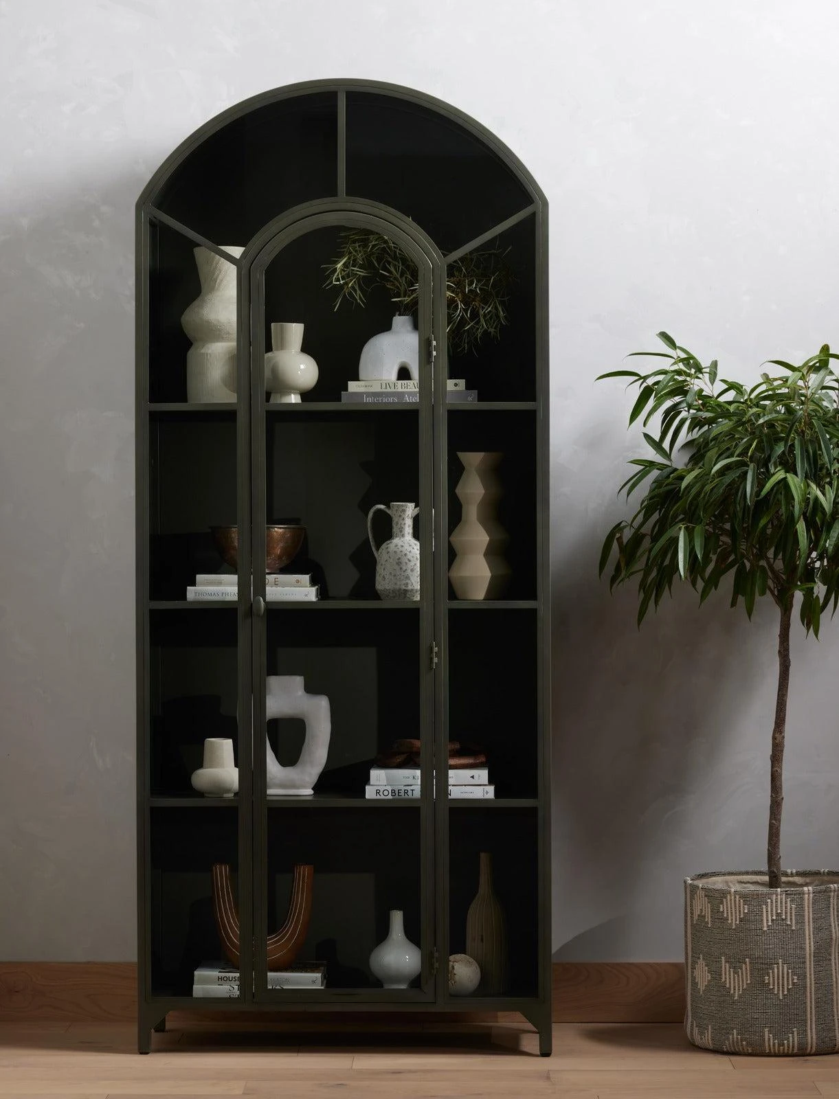 Four Hands Belmont Metal Cabinet 2 Four Hands Belmont Metal Cabinet - Image 2