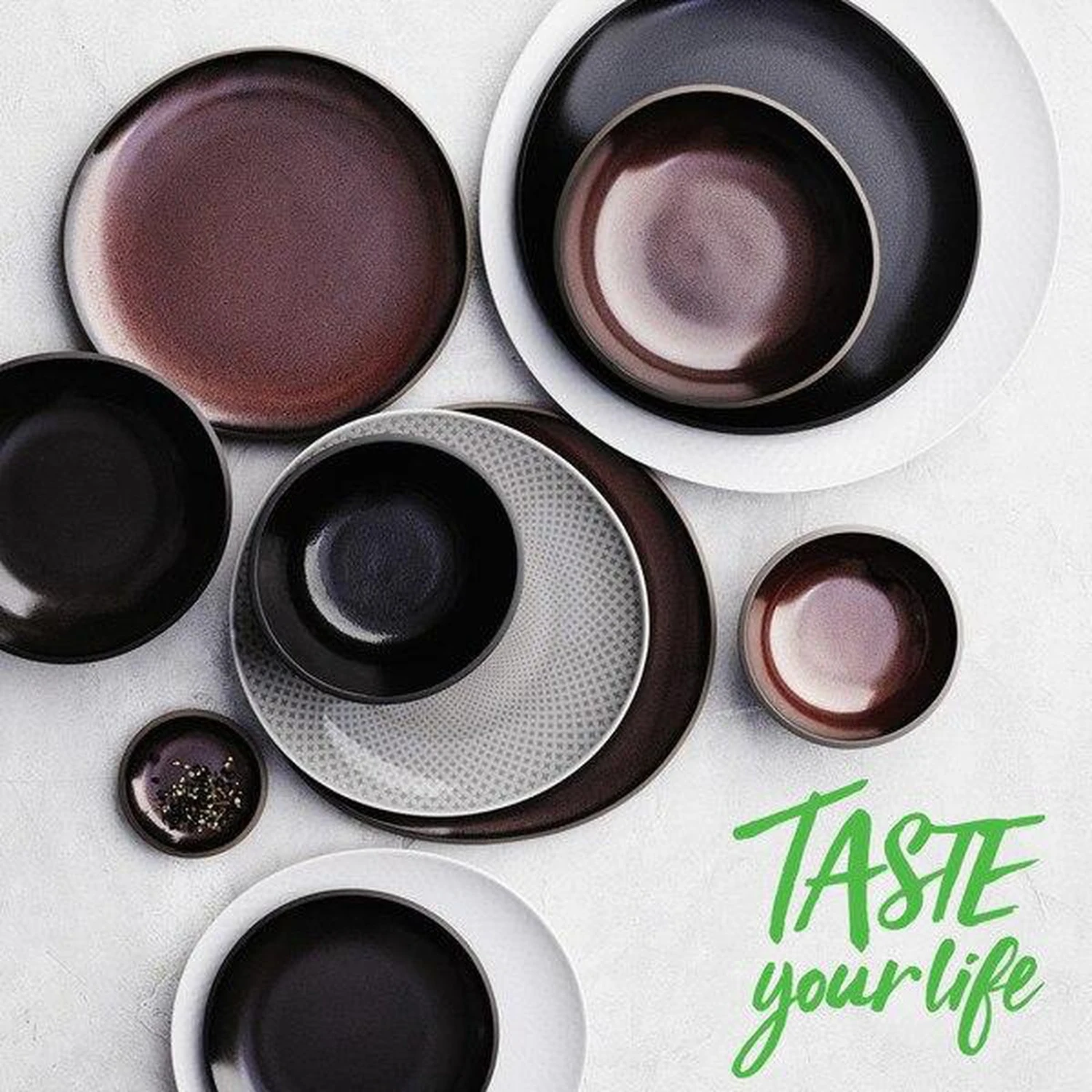 Rosenthal Junto Ocean Blue Service Plate Flat 2 Rosenthal Junto Ocean Blue Service Plate Flat - Image 2