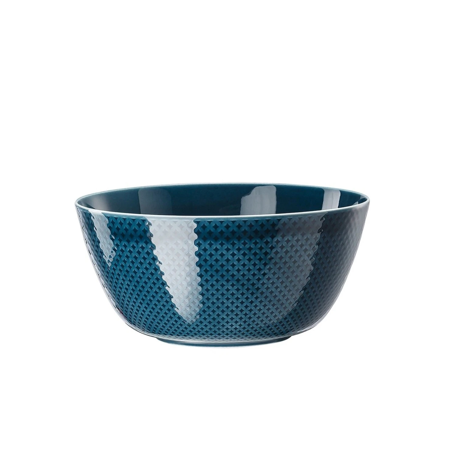 Rosenthal Junto Ocean Blue Bowl - 8 1/2 Inch 1 Rosenthal Junto Ocean Blue Bowl - 8 1/2 Inch