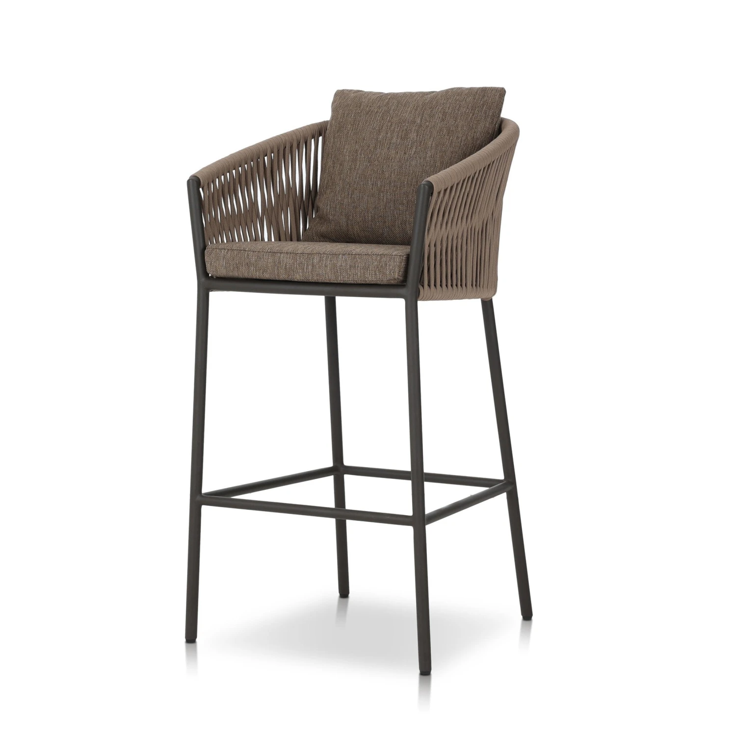 Four Hands Porto Outdoor Bar & Counter Stool Ellor Brown 1 Four Hands Porto Outdoor Bar & Counter Stool Ellor Brown