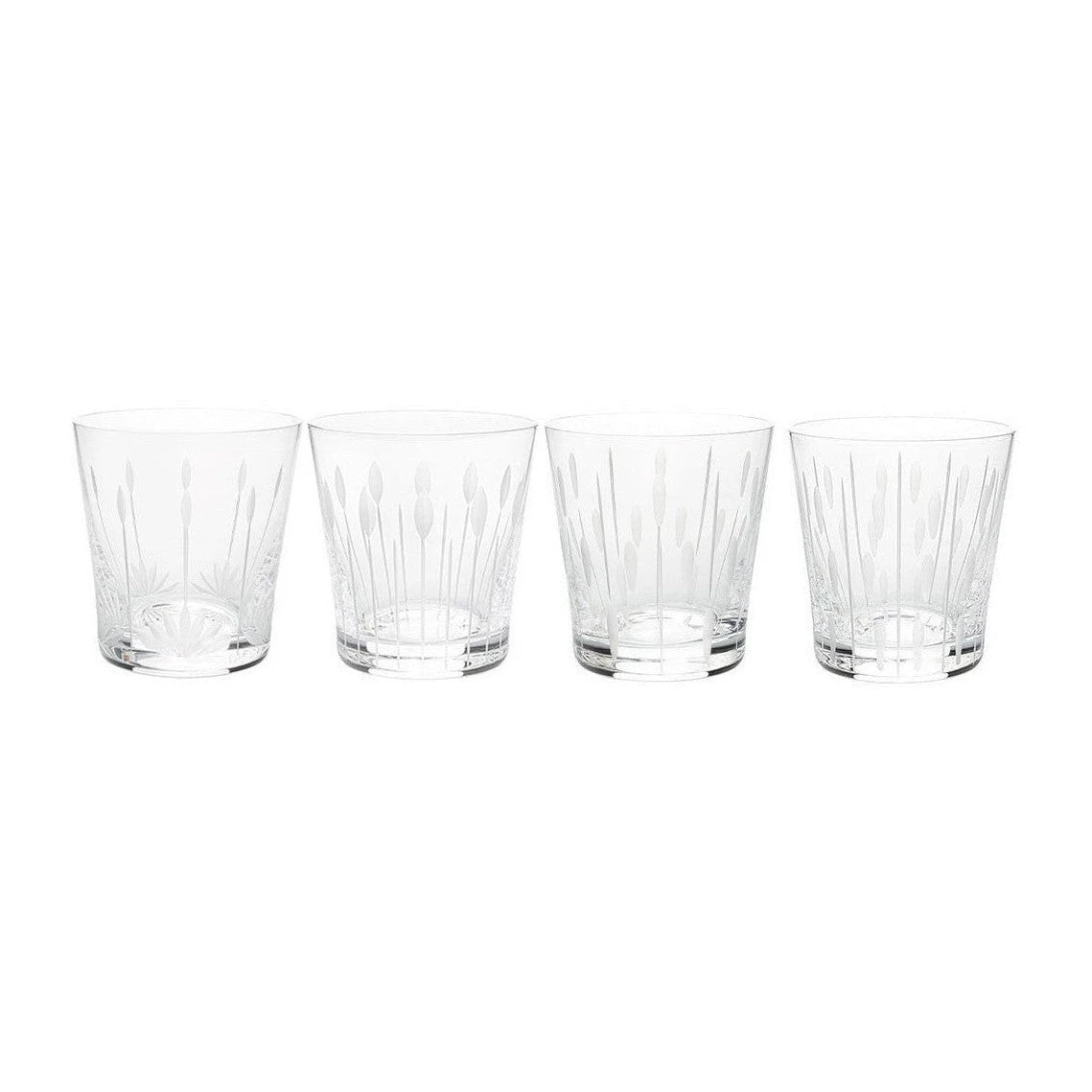 Lalique Lotus 4 Tumblers Set 30 Cl 1 Lalique Lotus 4 Tumblers Set 30 Cl