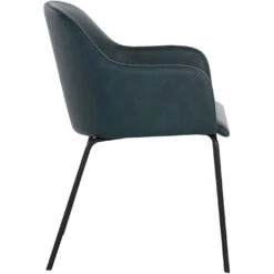 Sunpan Hensley Dining Armchair - Dark Teal -Grayson-Living 109250 2
