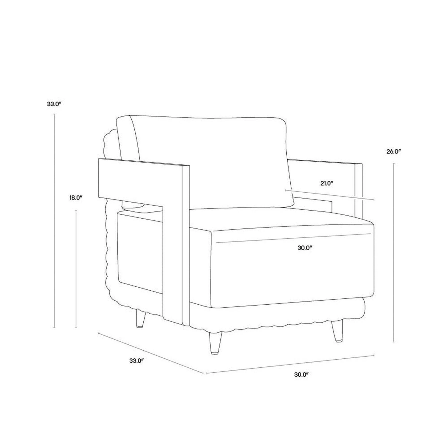 Sunpan Potenza Armchair 10 Sunpan Potenza Armchair - Image 10