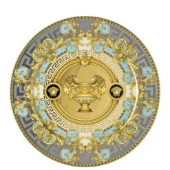 Versace Prestige Gala Bleu Service Plate 11 3/4 In