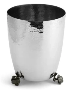 Michael Aram Black Orchid Waste Basket -Grayson-Living 110908