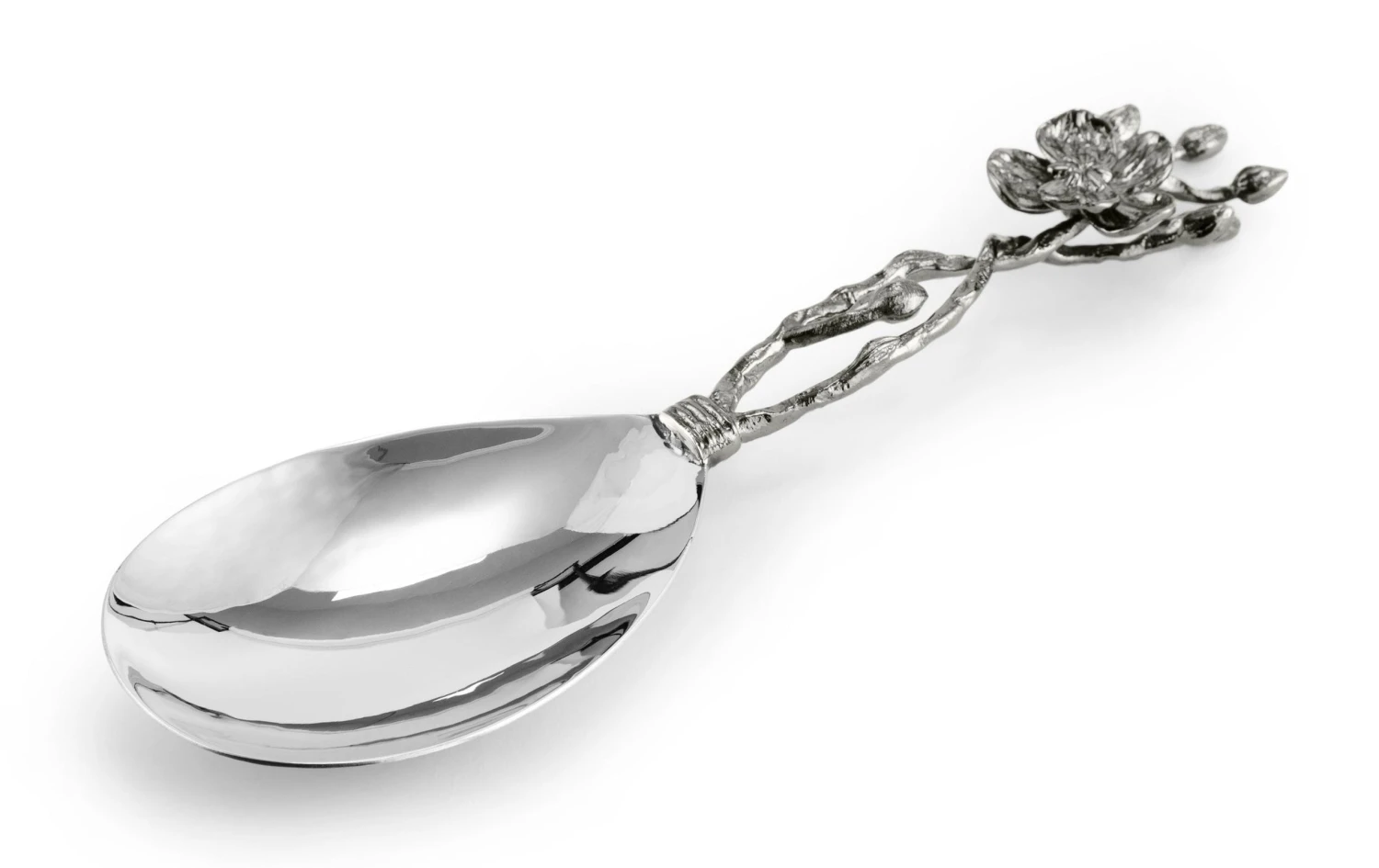 Michael Aram Black Orchid Rice Serving Spoon 2 Michael Aram Black Orchid Rice Serving Spoon - Image 2