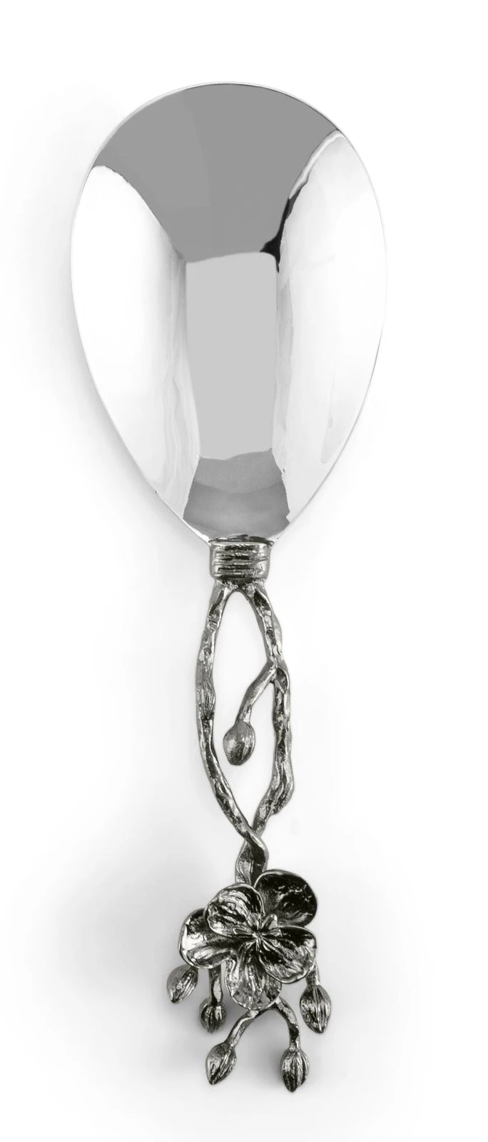 Michael Aram Black Orchid Rice Serving Spoon 3 Michael Aram Black Orchid Rice Serving Spoon - Image 3