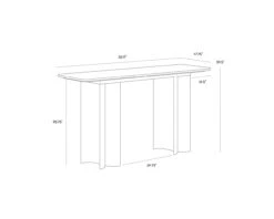 Sunpan Astara Console Table -Grayson-Living 111784 5