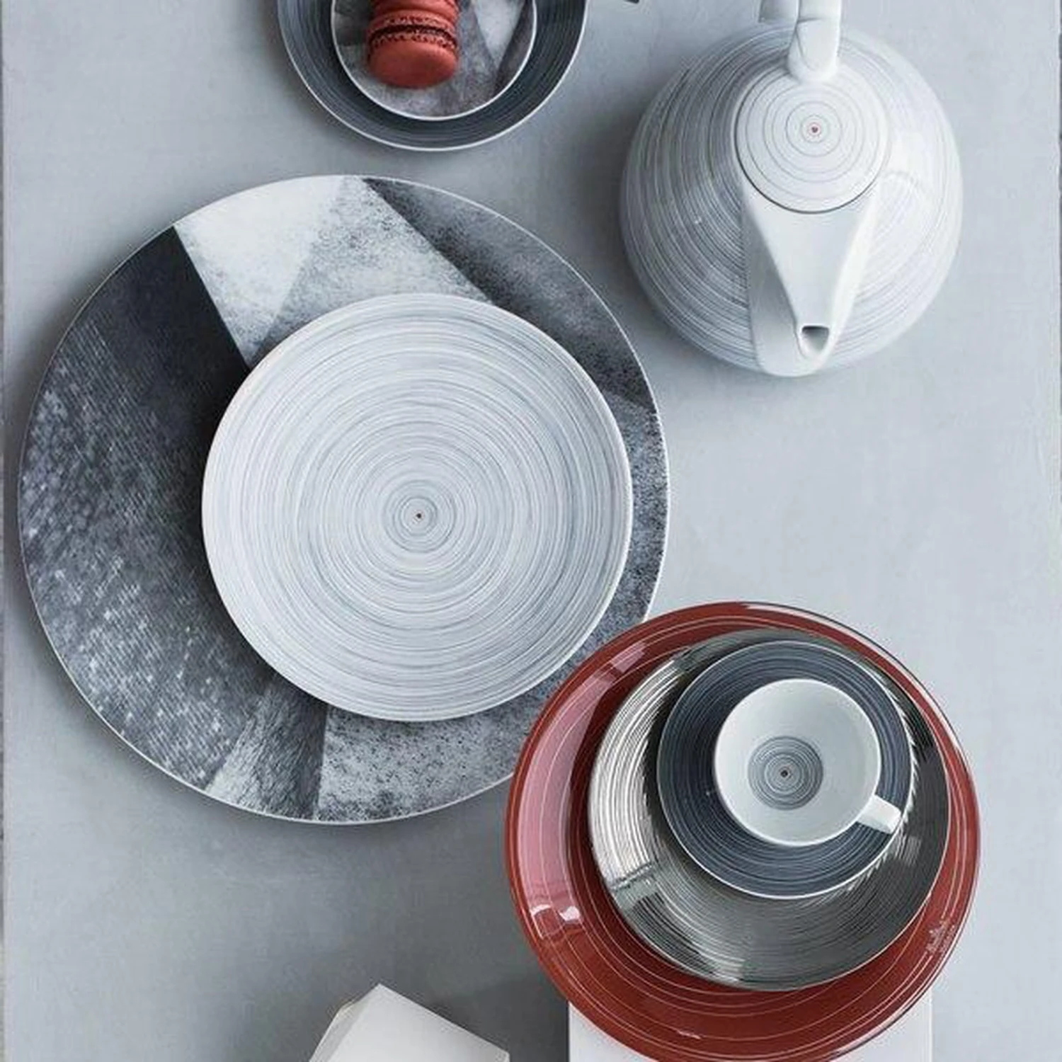 Rosenthal TAC Stripes 2.0 Soup Plate 2 Rosenthal TAC Stripes 2.0 Soup Plate - Image 2