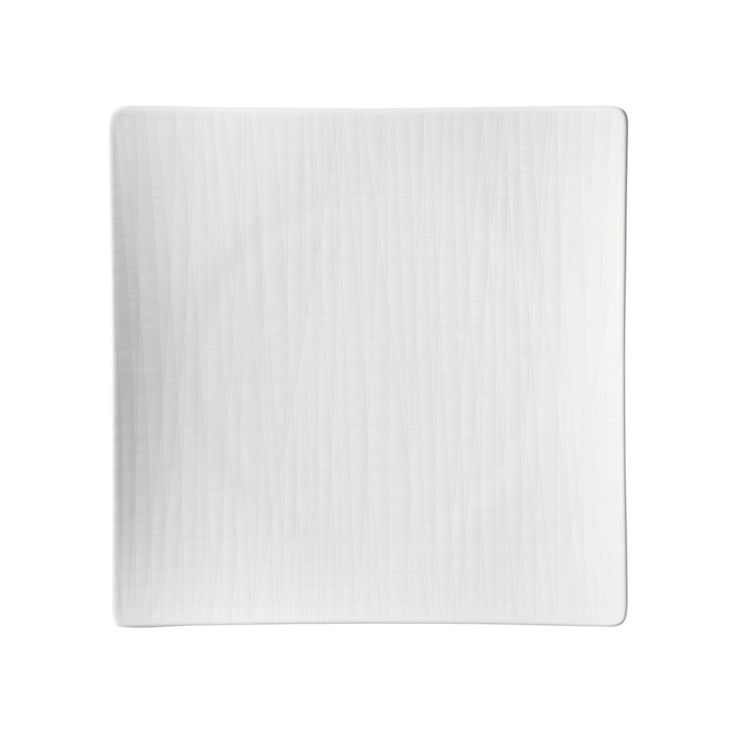Rosenthal Mesh White Plate Flat Square - 10 1/2 Inch 1 Rosenthal Mesh White Plate Flat Square - 10 1/2 Inch