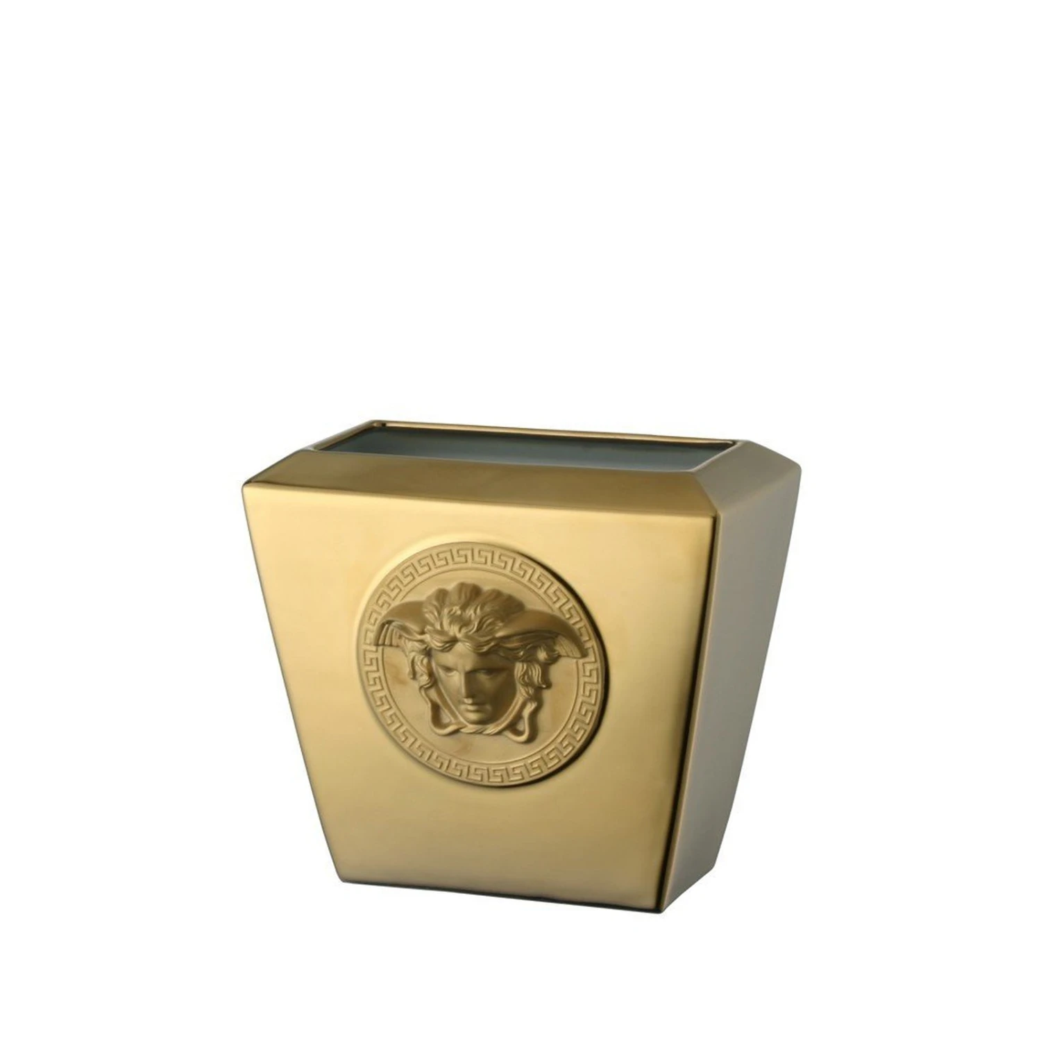 Versace Medusa Gold Vase - 7 Inch 1 Versace Medusa Gold Vase - 7 Inch