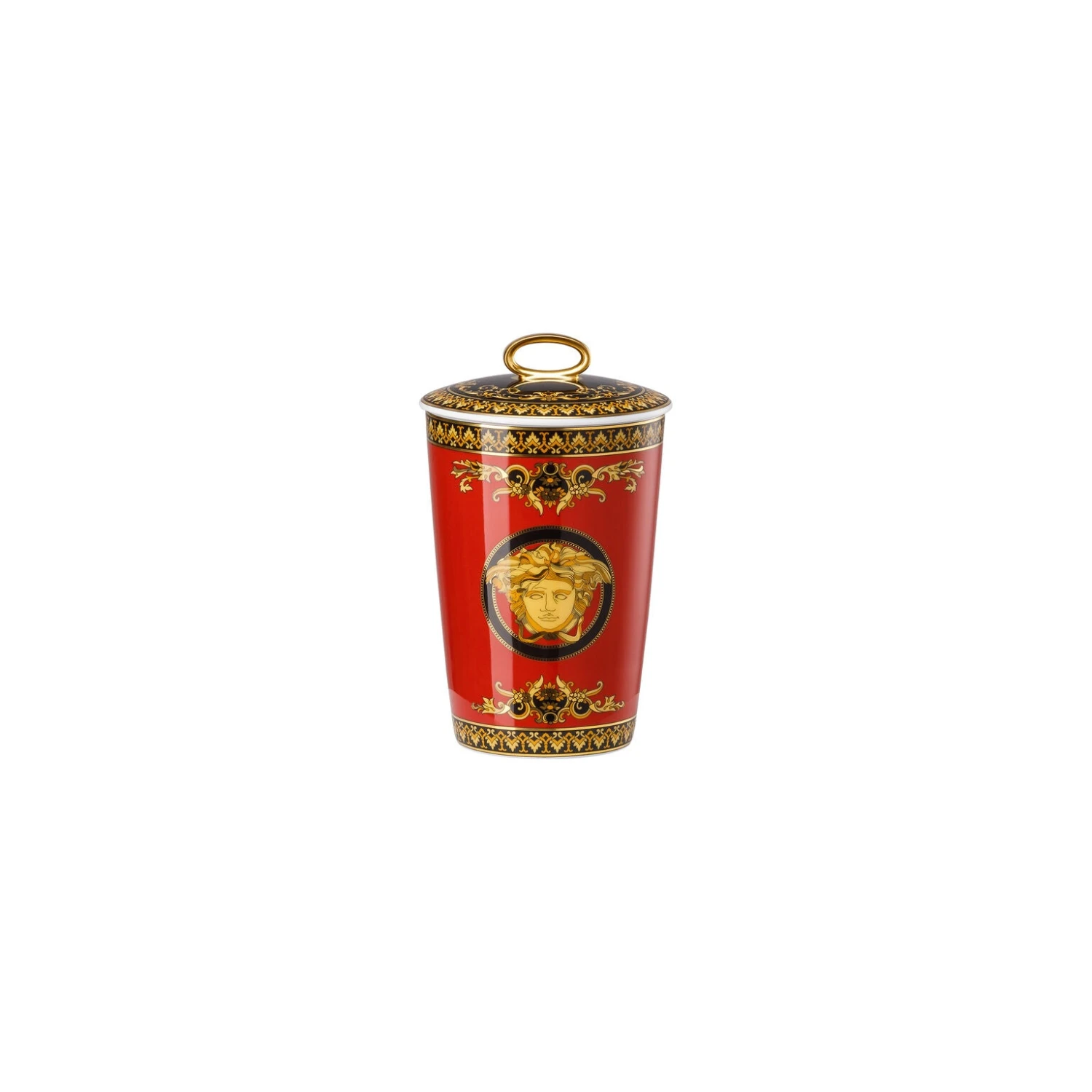 Versace Medusa Scented Votive With Lid 1 Versace Medusa Scented Votive With Lid