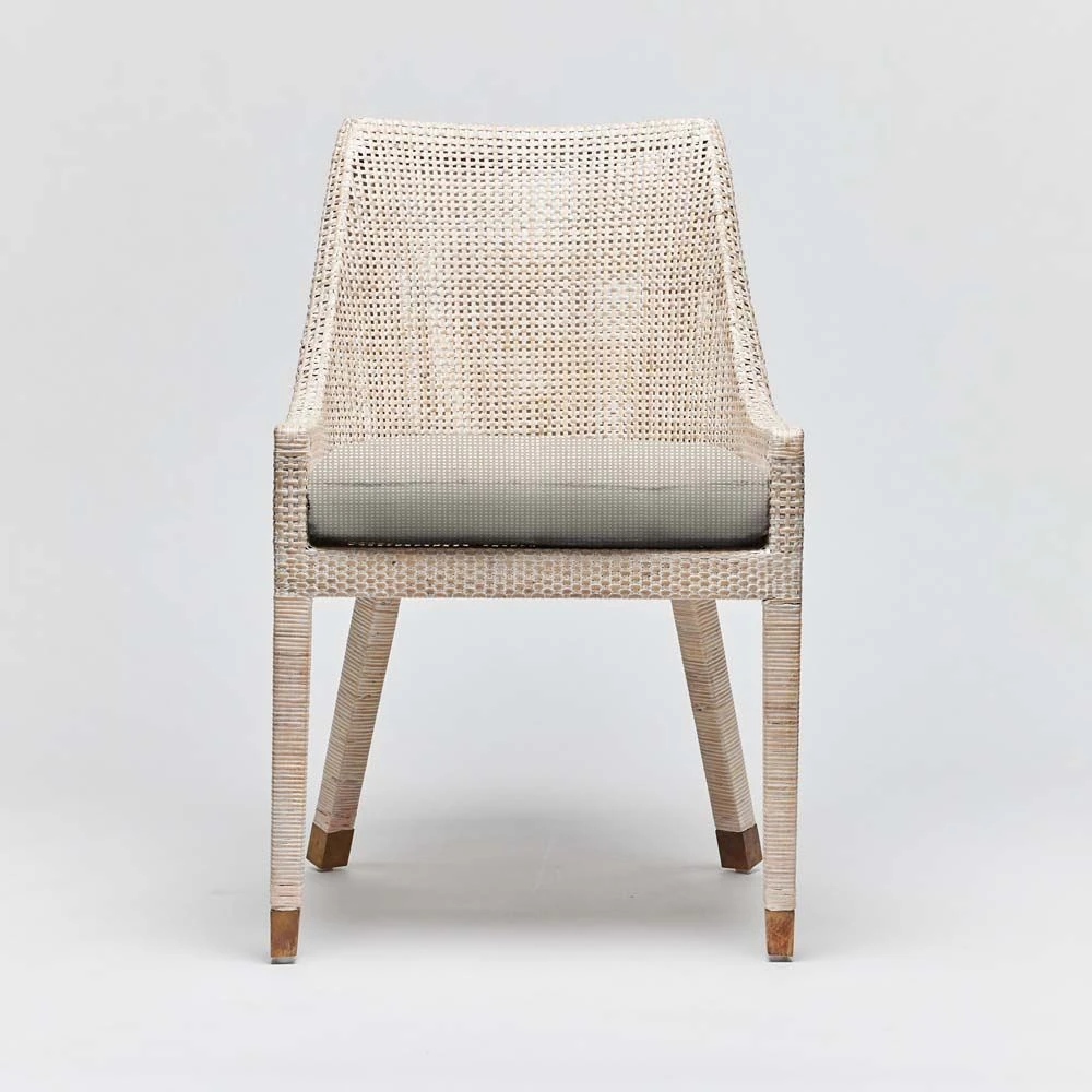 Interlude Boca Dining Chair White Wash 12 Interlude Boca Dining Chair White Wash - Image 12