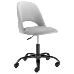 Euro Style Alby Office Chair 37 Euro Style Alby Office Chair -Grayson-Living 15131 GRY 02
