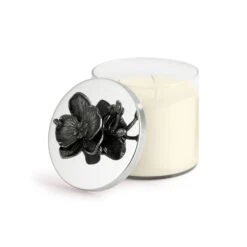 Michael Aram Black Orchid Candle 6 Michael Aram Black Orchid Candle -Grayson-Living 160699BlackOrchidCandleImage2