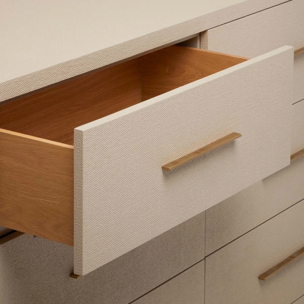 Interlude Livia 9 Drawer Chest Sand 3 Interlude Livia 9 Drawer Chest Sand - Image 3