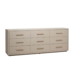 Interlude Livia 9 Drawer Chest Sand