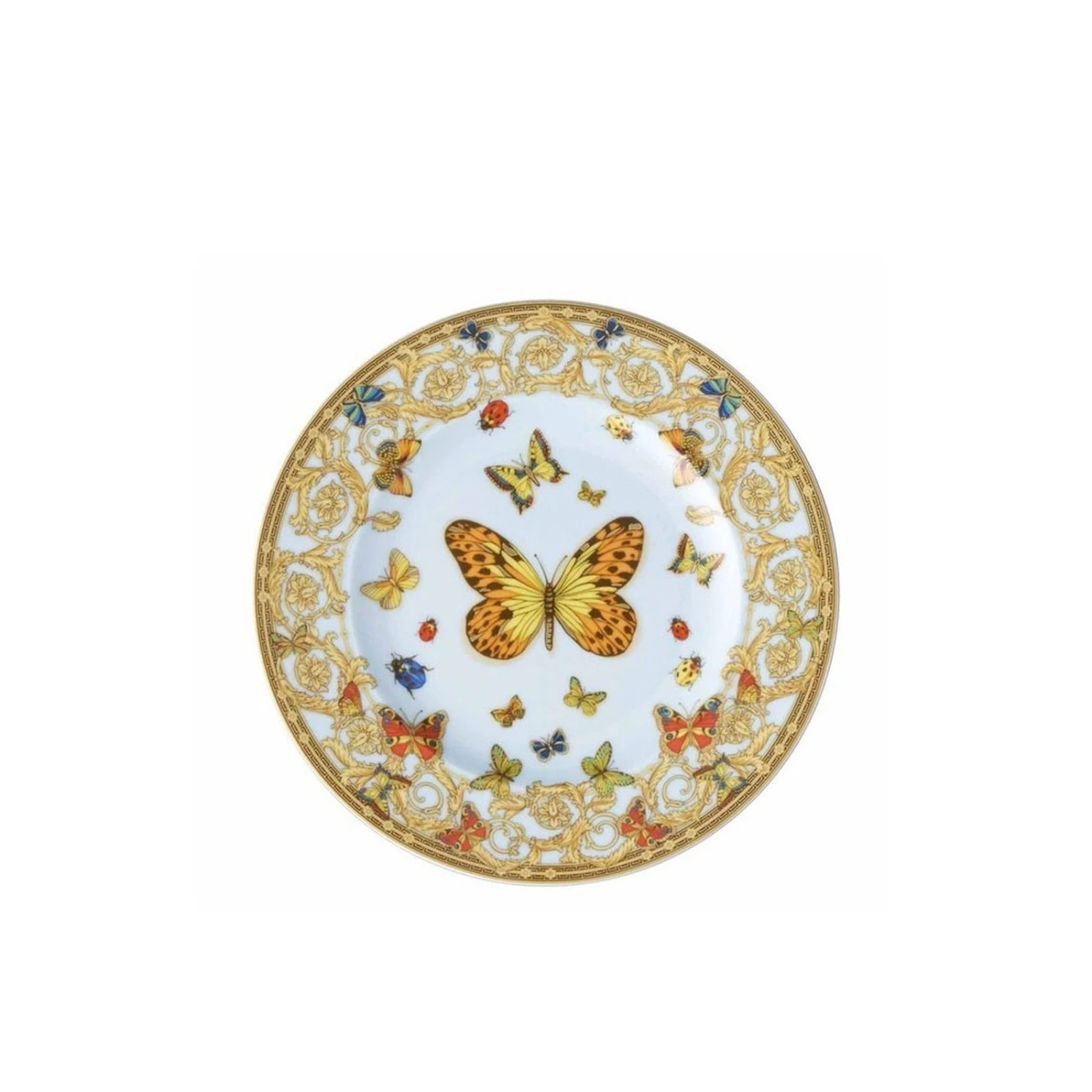 Versace Butterfly Garden Bread & Butter Plate 1 Versace Butterfly Garden Bread & Butter Plate