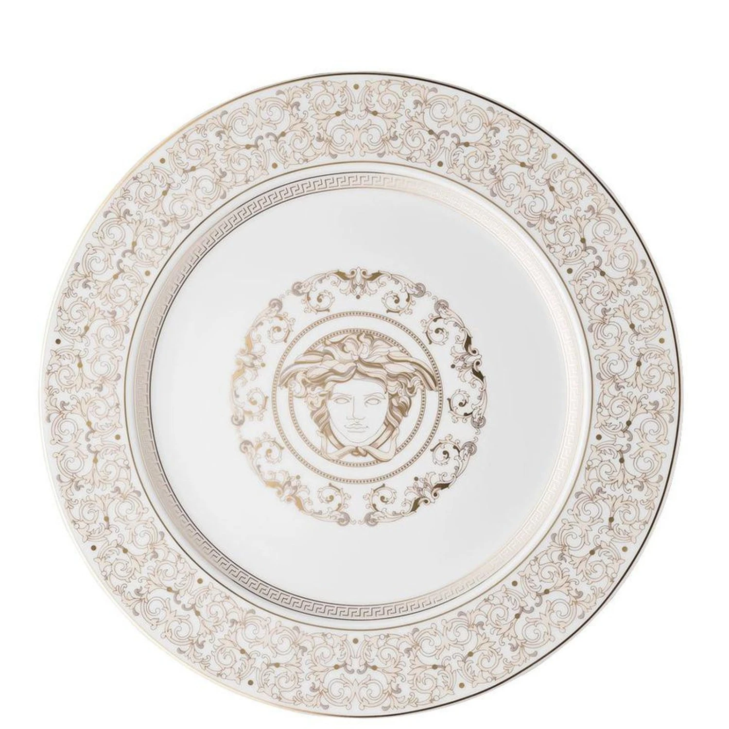 Versace Medusa Gala Service Plate - 11.75 Inch 1 Versace Medusa Gala Service Plate - 11.75 Inch