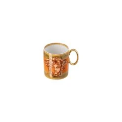 Versace Medusa Amplified Mug With Handle - Orange Coin -Grayson-Living 19335 403760 15505 4 f25
