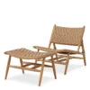 Eichholtz Laroc Outdoor Chair And Foot Stool MDP