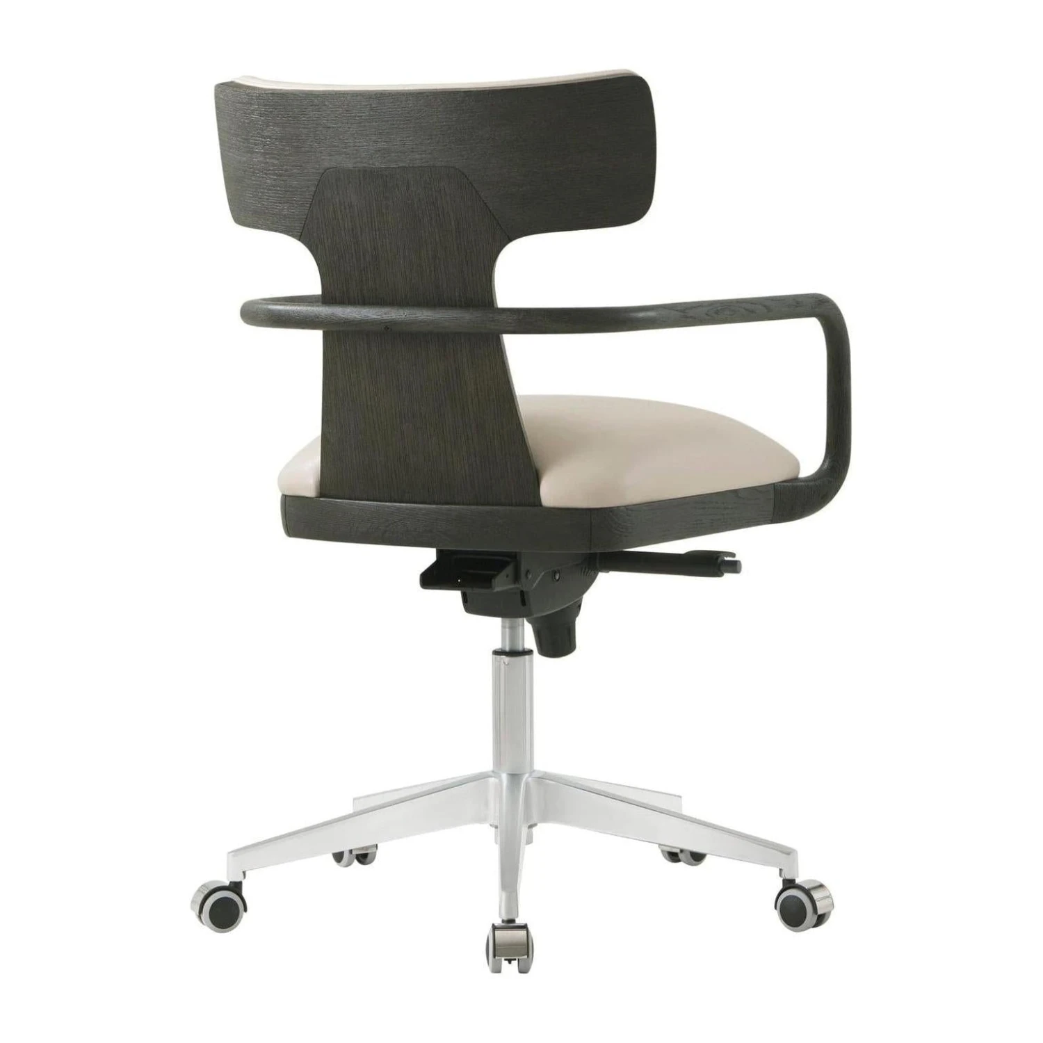 Theodore Alexander Repose Wooden Upholstered Study Chair 7 Theodore Alexander Repose Wooden Upholstered Study Chair - Image 7