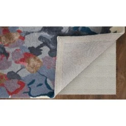 Feizy Dafney 8869F Transitional Floral & Botanical In Blue/Gray/Pink -Grayson-Living 1a9b60095692bddd76f8b3e44c3429655e0871e5