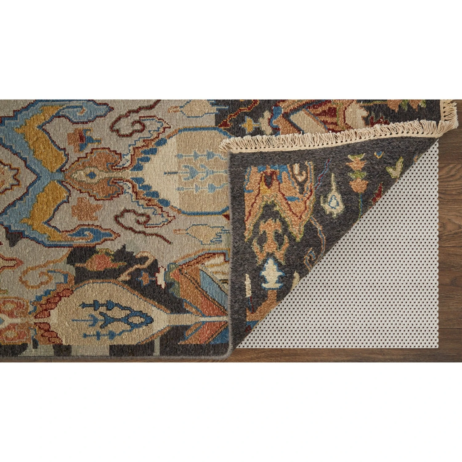 Feizy Leylan 0563F Transitional Ikat In Taupe/Tan/Orange 4 Feizy Leylan 0563F Transitional Ikat In Taupe/Tan/Orange - Image 4