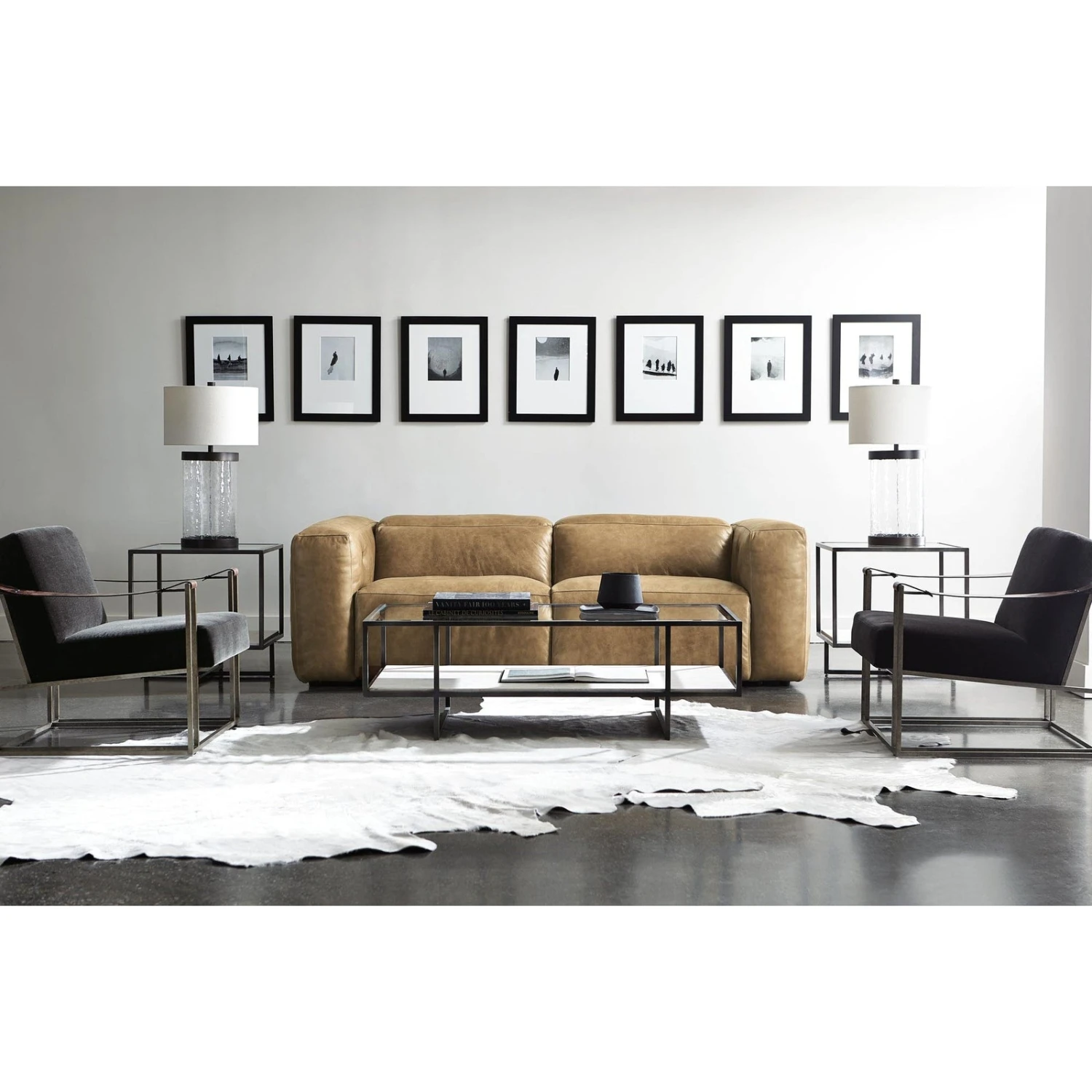 Bernhardt Harlow Metal Rectangular Cocktail Table 8 Bernhardt Harlow Metal Rectangular Cocktail Table - Image 8