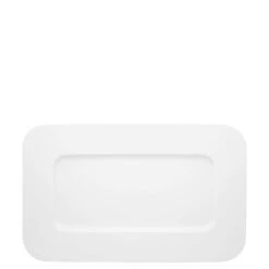 Vista Alegre Silk Road White Rectangular Plate