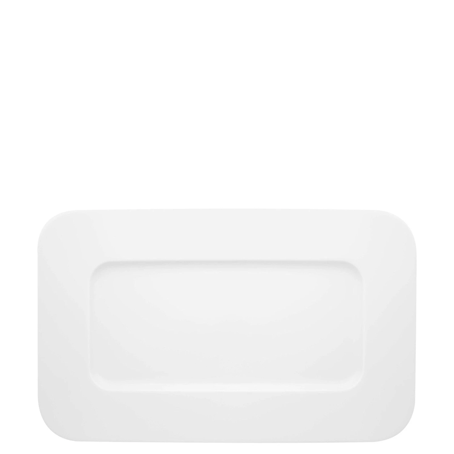 Vista Alegre Silk Road White Rectangular Plate 1 Vista Alegre Silk Road White Rectangular Plate